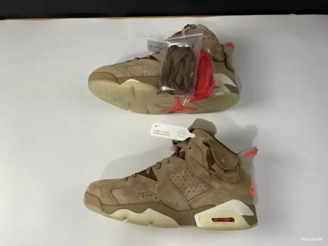 Rep TBkick 6 Scott British Jordan DH0690-200 Travis Air Retro Khaki 0524